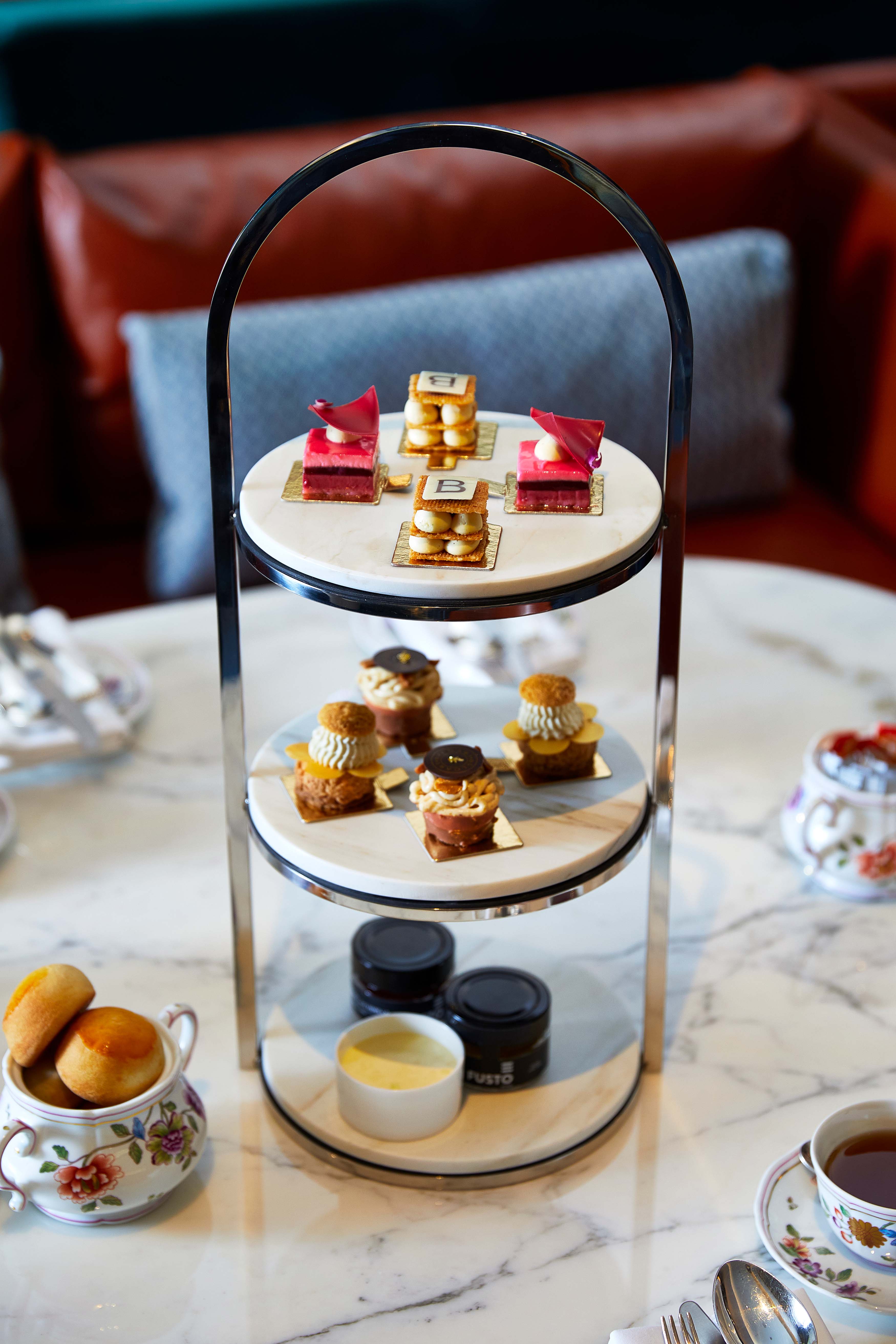 Bulgari Hotel London_Italian Afternoon Tea Pastry Stand