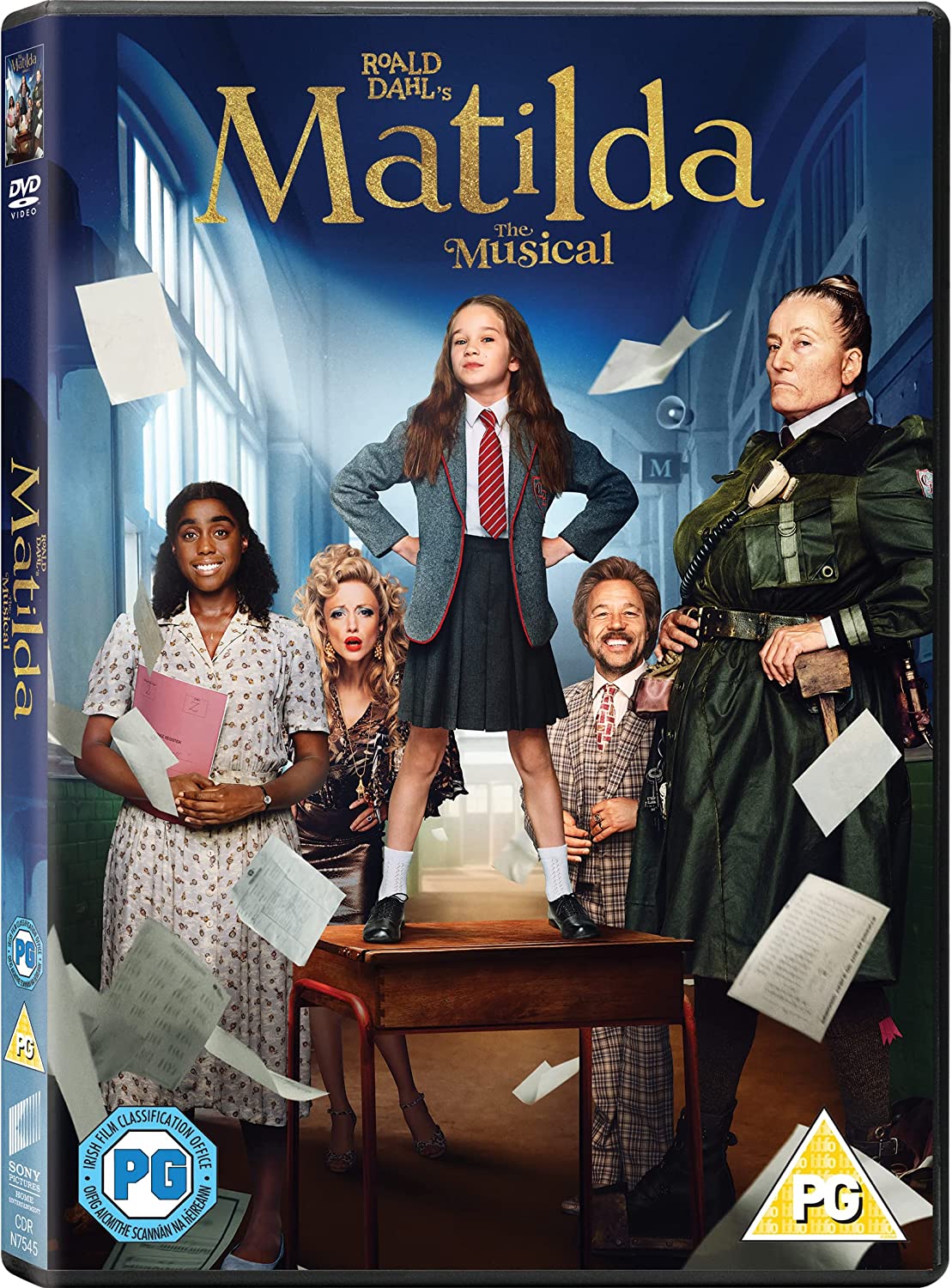 Roald Dahl’s Matilda The Musical dvd cover