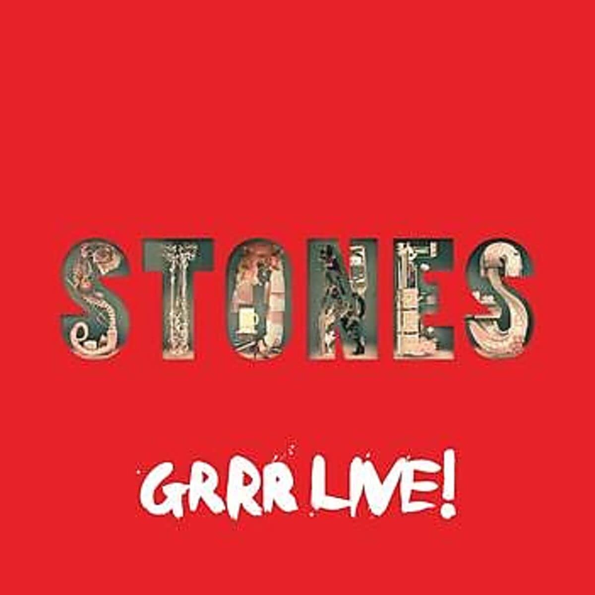 Rolling Stones Grrr! Live CD cover
