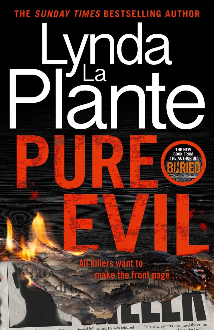 Pure evil paperback book cover