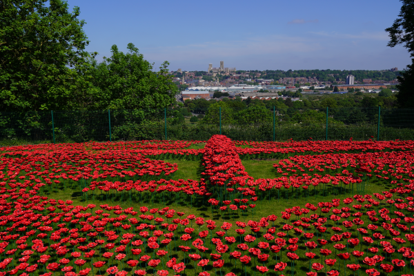 Ceramic Poppies International Bomber Command Centre Ceramic Poppies International Bomber Command Centre