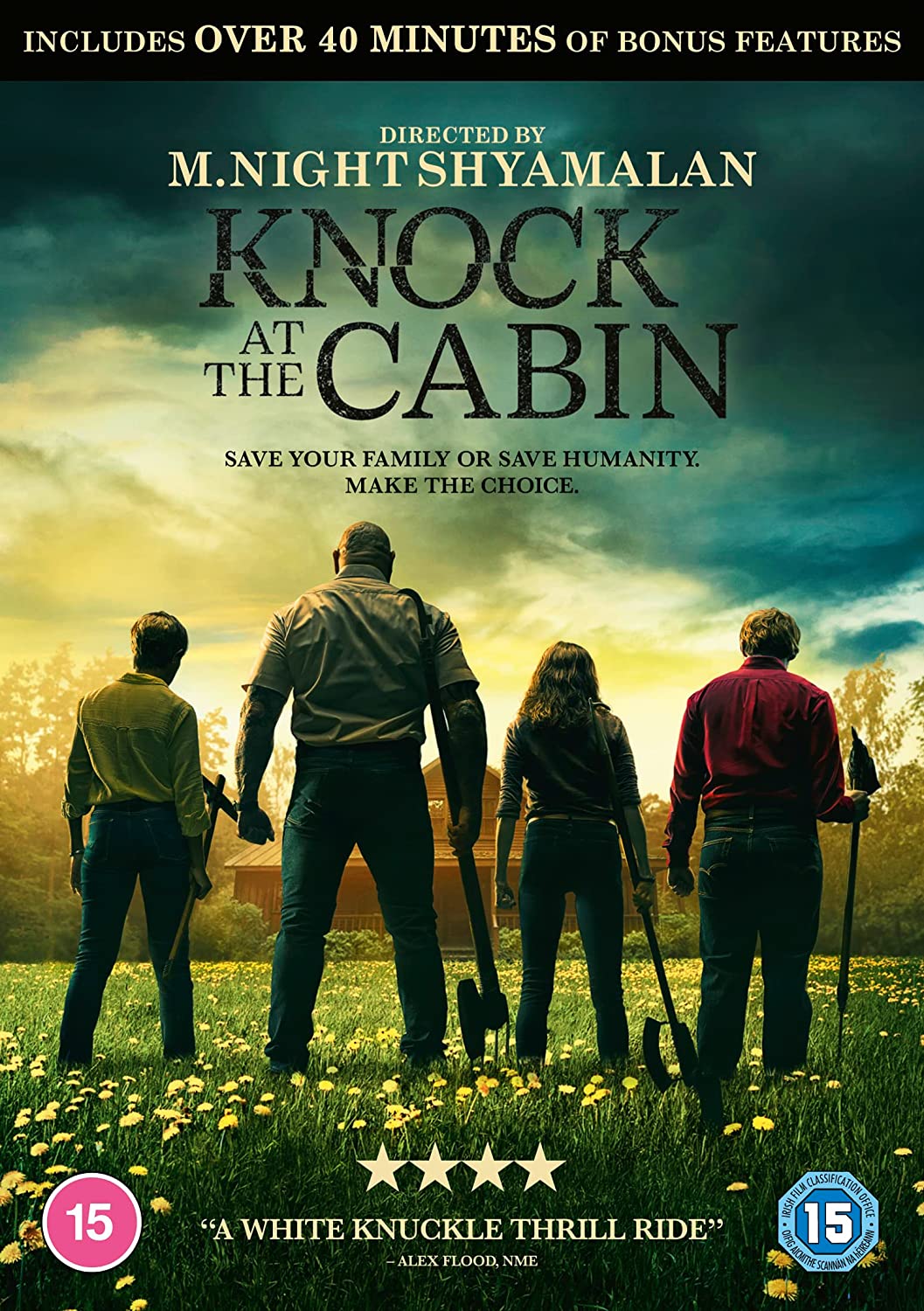Knock at the cabin DVD