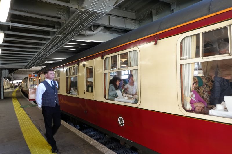 All_aboard_Braunton_Steam_train_and_almost_ready_to_go