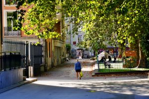 Autumn in Grenoble. Quiet and rather lovely