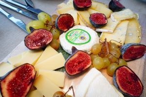 Cheese board to die for at Le Per’Gras on the summit of Bastille Hill
