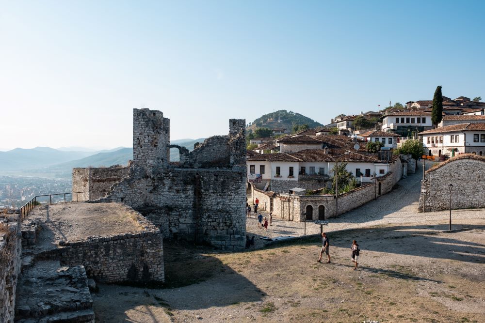 Intrepid_Travel_Albania_Berat_castle_courtyard