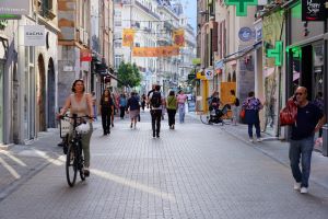 Shopping streets in Grenoble